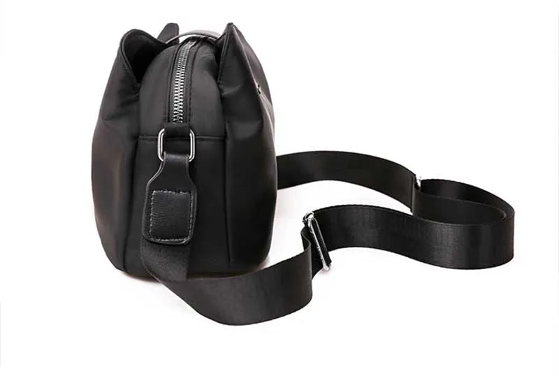 Vintage Nylon Waterproof Shoulder Bag Women Wild Crossbody Bag Simple Messenger Bag Daily Female Handbag Travel Lady Purse Bolso