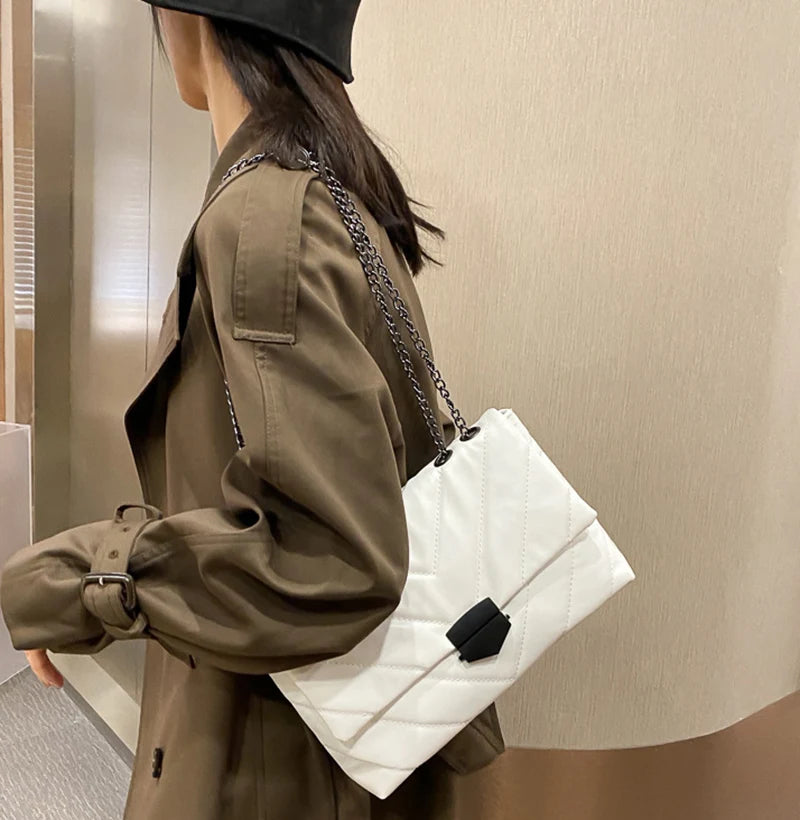 Small PU Leather Crossbody Bags for Women New Trend Hand Bag Women's Branded Trending Shoulder Handbags