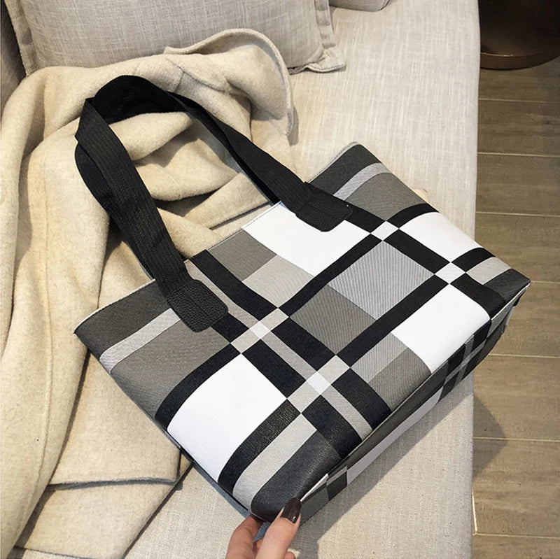 Casual Large Capacity Handbag Totes For Women Big Size Pu Leather Shoulder Bag Shopping Pack Female Daily Use Bag sac à main