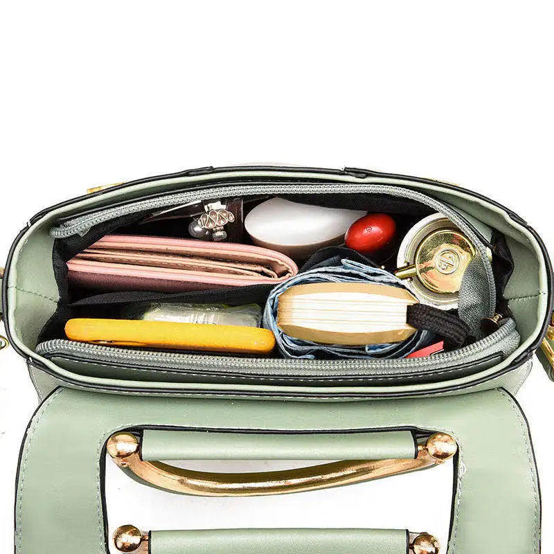 Luxury Small Handbag Women PU Leather Fashion Brand Crossbody Bags Lady Capacity Shoulder Messenger Bag Design Shopping Purse
