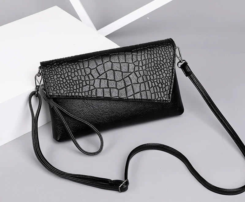 New Fashion Women Shoulder Bags Soft PU Leather Handbag Crossbody Messenger Bags Purse Clutch
