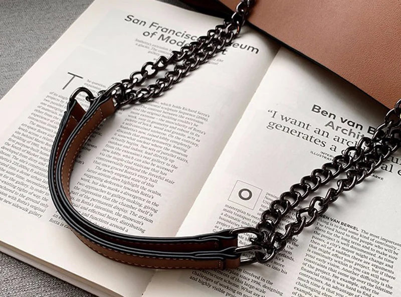 Luxury Designer PU Leather Shoulder Bags For Women Chain Large Capacity Handbags Travel Hand Bag Female Big Tote Bags Bolso