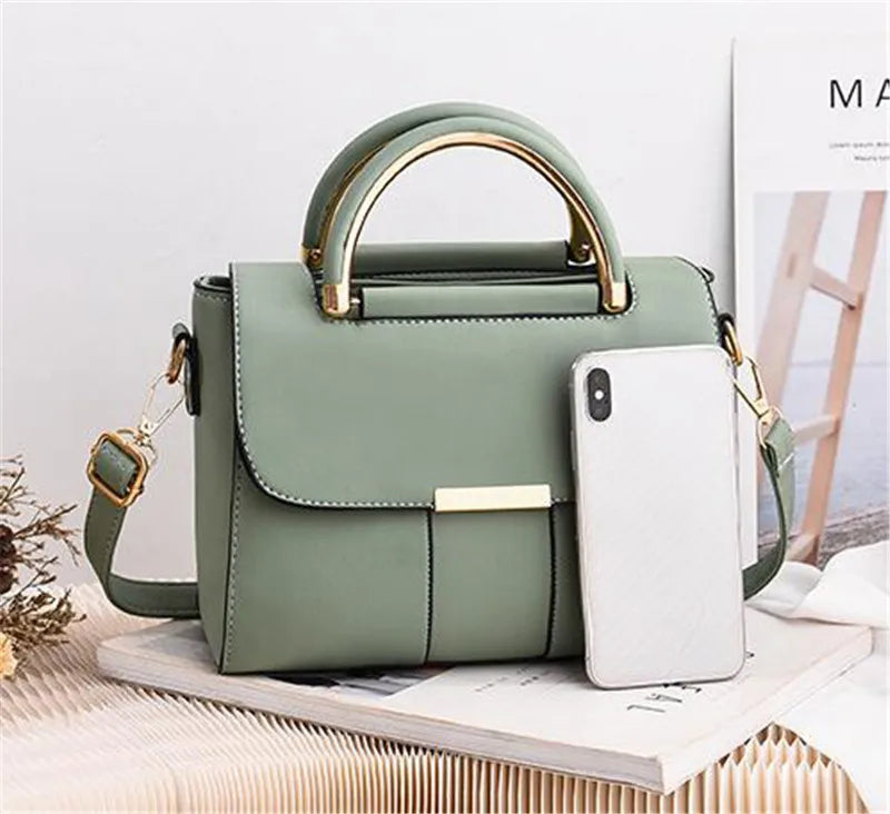 New Fashion Women Crossbody Shoulder Bags PU Leather Female Flap Messenger Bag Small Handbag Female New Purse Clutch
