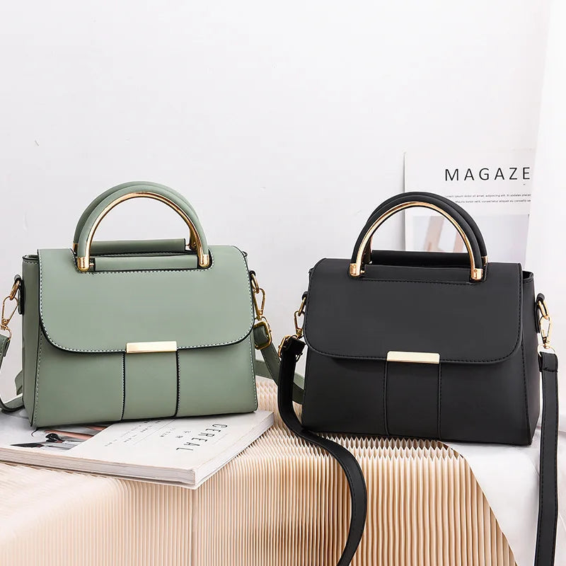 Luxury Small Handbag Women PU Leather Fashion Brand Crossbody Bags Lady Capacity Shoulder Messenger Bag Design Shopping Purse