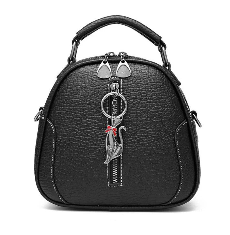 New Fashion Small Women Handbags PU Leather Shoulder Bag Female Cute Crossbody Purse Messenger Bag Pack