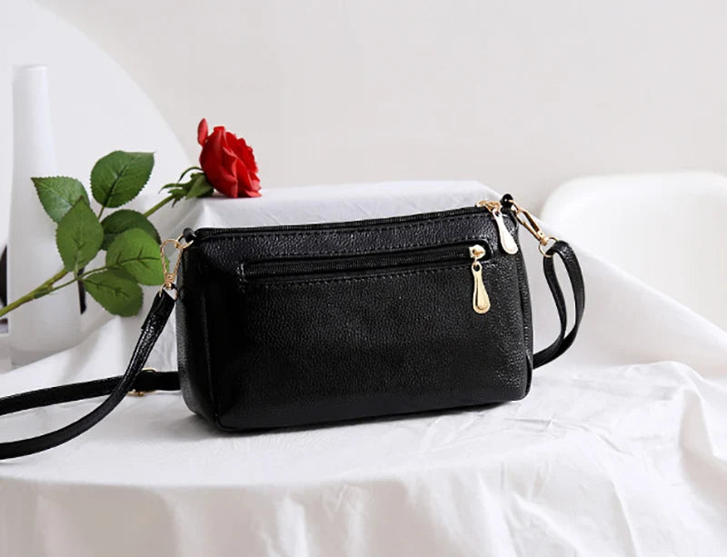 New Arrivals Women Shoulder Crossbody Bags Purse Bowknot PU Leather Messenger Handbags Small Phone Pocket for mama