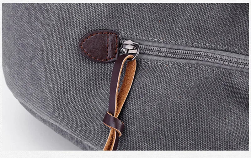 Large Capacity Canvas Shoulder Bag Casual Top-Handle Bag Daily Use Handbag Lady Shopping Totes Travel Bag