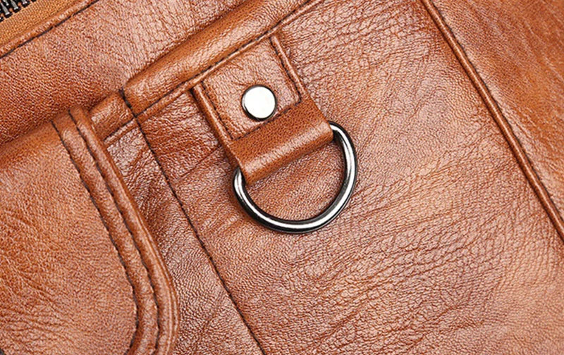 Casual PU Leather Tote Bags for Women Large Capacity Hobo Handbags Retro Patchwork Shoulder Bag Female Crossbody Shopper Bag