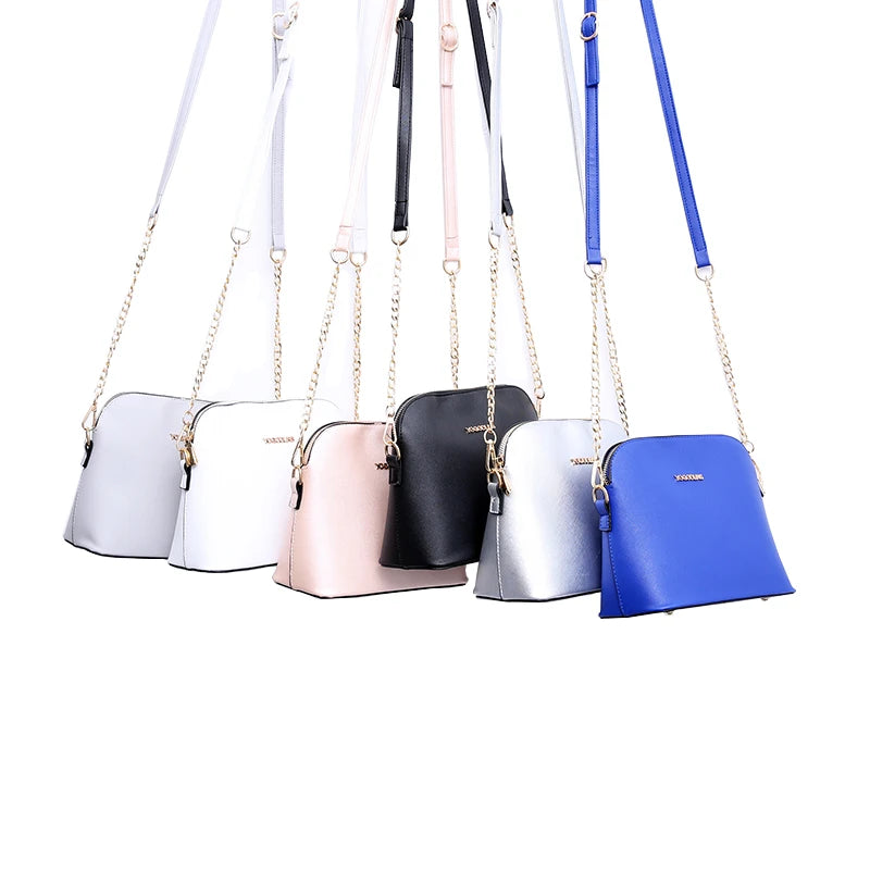 Fashion PU Leather Women Shoulder Bag Female Shell Designer Handbag Purse Girls Crossbody Bag Brand Small Flap Bolsos Feminina