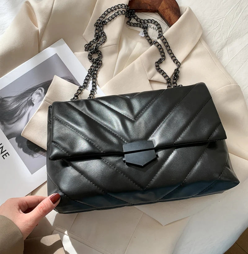 Small PU Leather Crossbody Bags for Women New Trend Hand Bag Women's Branded Trending Shoulder Handbags