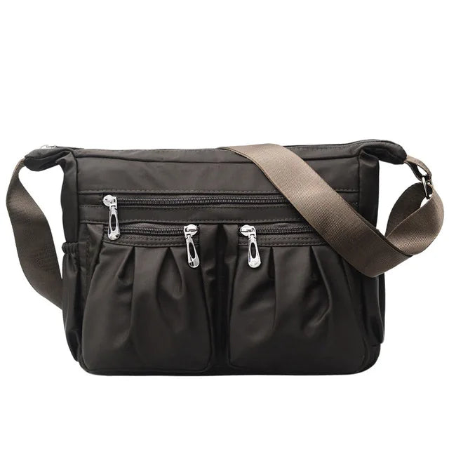 Nylon Crossbody Bag For Women Large Capacity Shoulder Bag Multi-pocket Female Bag Shopping Travel Lady Handbag Leisure Purse sac