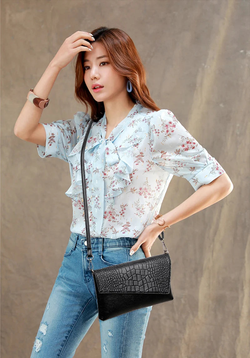 New Fashion Women Shoulder Bags Soft PU Leather Handbag Crossbody Messenger Bags Purse Clutch