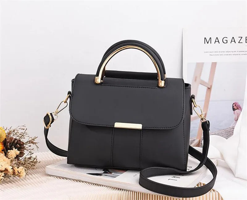 New Fashion Women Crossbody Shoulder Bags PU Leather Female Flap Messenger Bag Small Handbag Female New Purse Clutch