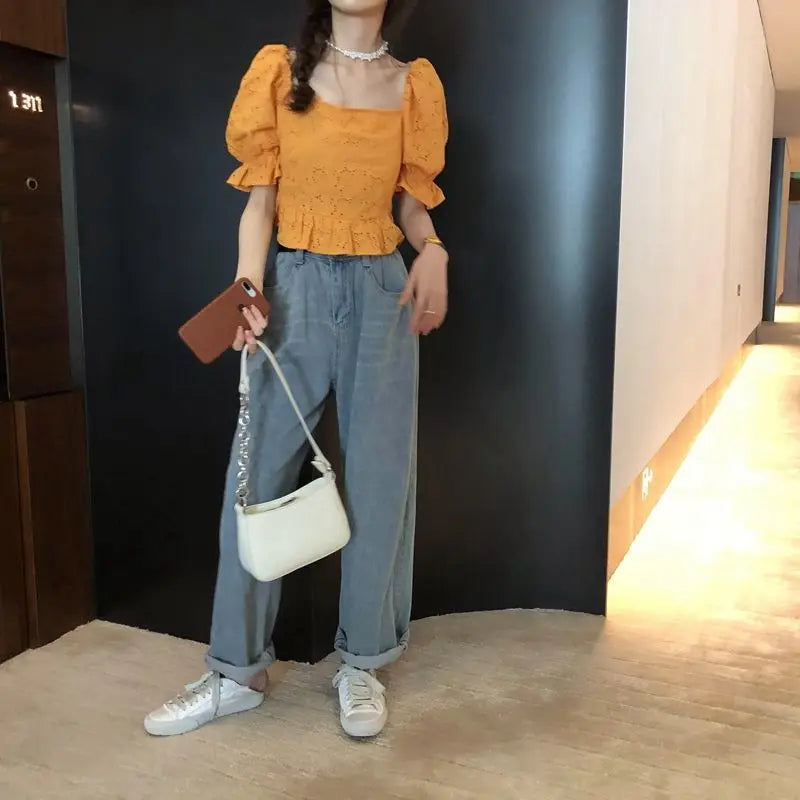 Simple Style Hot Shoulder Bag Women Black Handbag PU Leather Armpit Messenger Bags Purse  New Fashion