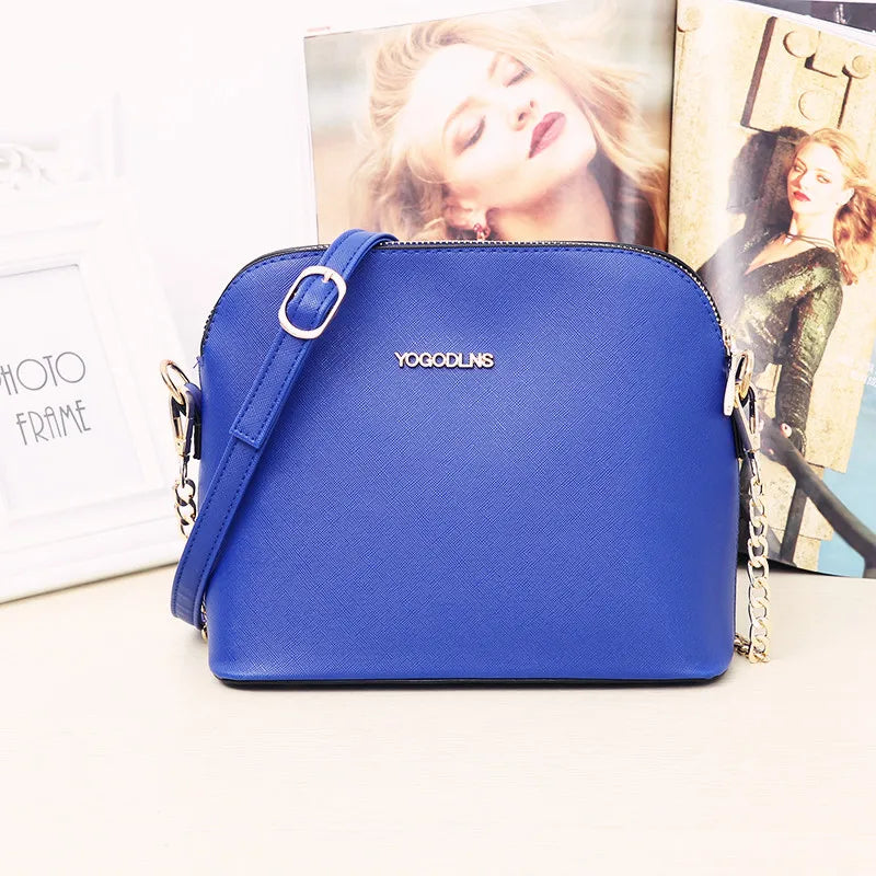 Fashion PU Leather Women Shoulder Bag Female Shell Designer Handbag Purse Girls Crossbody Bag Brand Small Flap Bolsos Feminina