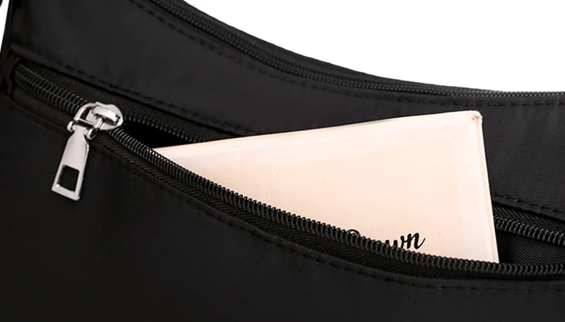 Women's Crossbody Bag Waterproof Nylon Oxford Shoulder Messenger Bags Casual Large Capacity Handbag Ladies Travel Shopping Tote