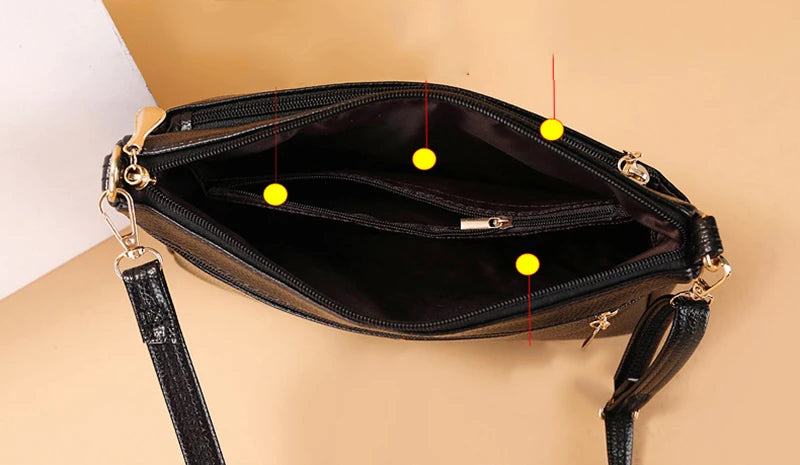 Retro Printing Crossbody Bag Women's Handbag Multifunction Shoulder Messenger S hopping Cellphone Purse Lady Mommy Bag  feminin