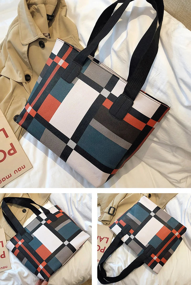 Casual Large Capacity Handbag Totes For Women Big Size Pu Leather Shoulder Bag Shopping Pack Female Daily Use Bag sac à main