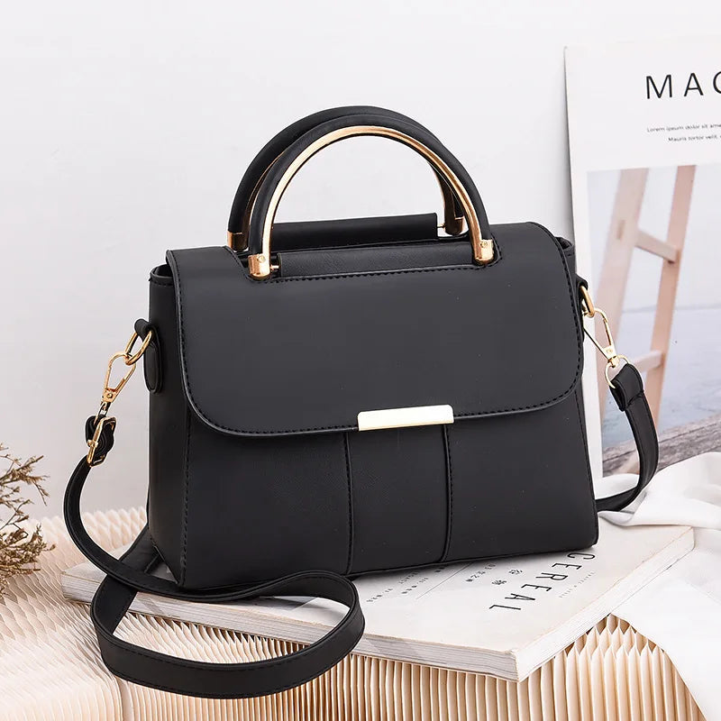 Luxury Small Handbag Women PU Leather Fashion Brand Crossbody Bags Lady Capacity Shoulder Messenger Bag Design Shopping Purse