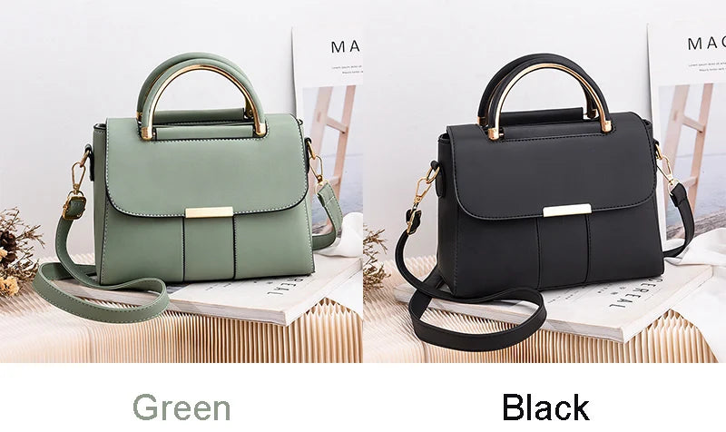 New Fashion Women Crossbody Shoulder Bags PU Leather Female Flap Messenger Bag Small Handbag Female New Purse Clutch
