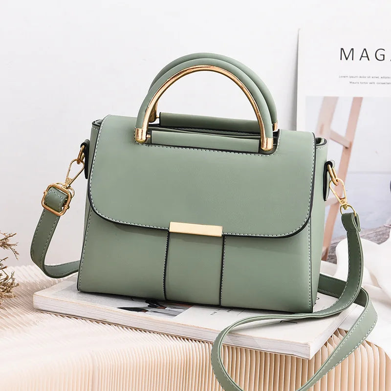 Luxury Small Handbag Women PU Leather Fashion Brand Crossbody Bags Lady Capacity Shoulder Messenger Bag Design Shopping Purse