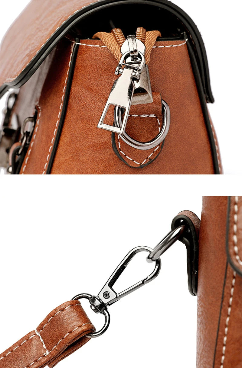 Women's Handbag New PU Leather Fashion Lock Design Large Capacity Shoulder Bag Female Crossbody Tote Messenger Bag bolsos
