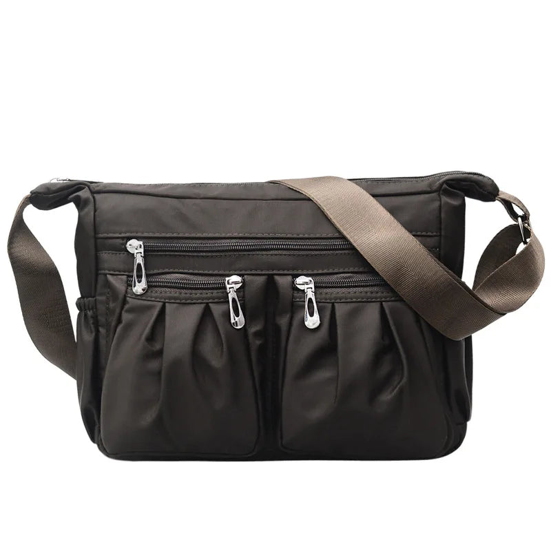 Nylon Crossbody Bag For Women Large Capacity Shoulder Bag Multi-pocket Female Bag Shopping Travel Lady Handbag Leisure Purse sac