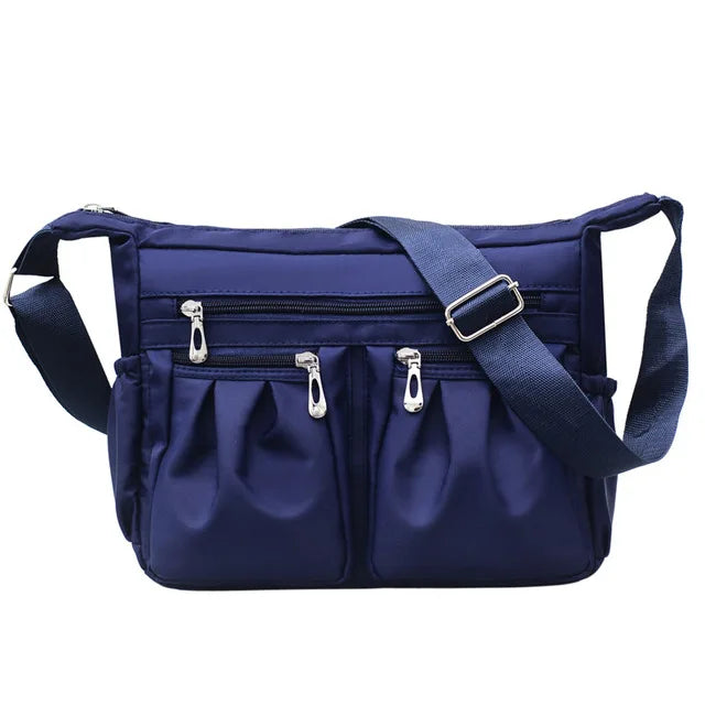 Nylon Crossbody Bag For Women Large Capacity Shoulder Bag Multi-pocket Female Bag Shopping Travel Lady Handbag Leisure Purse sac