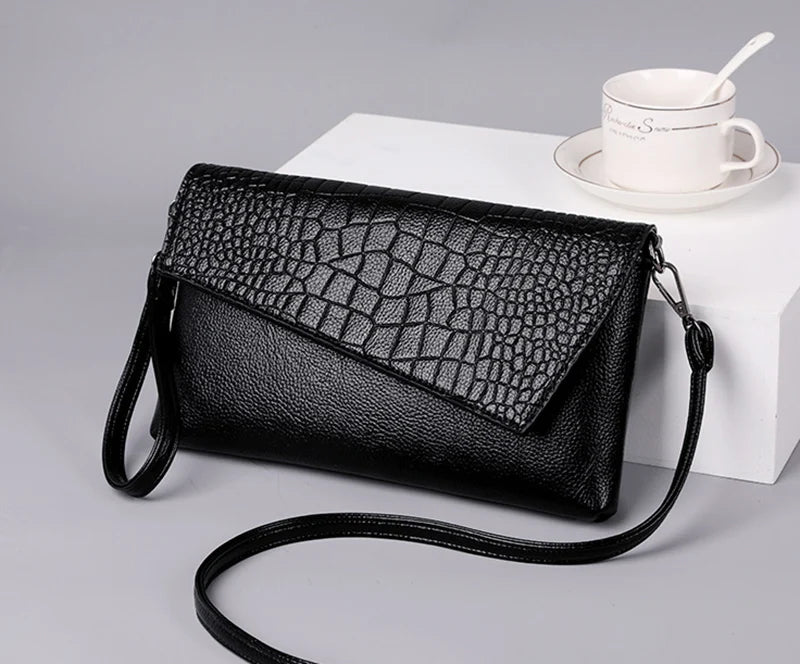 New Fashion Women Shoulder Bags Soft PU Leather Handbag Crossbody Messenger Bags Purse Clutch