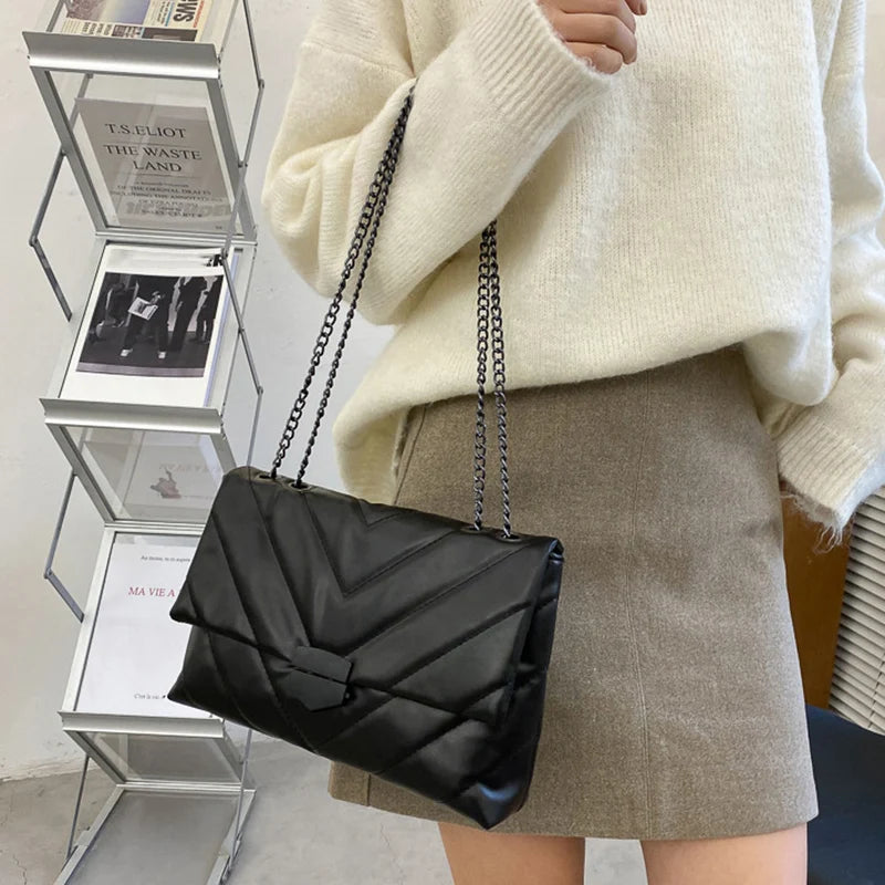 Small PU Leather Crossbody Bags for Women New Trend Hand Bag Women's Branded Trending Shoulder Handbags