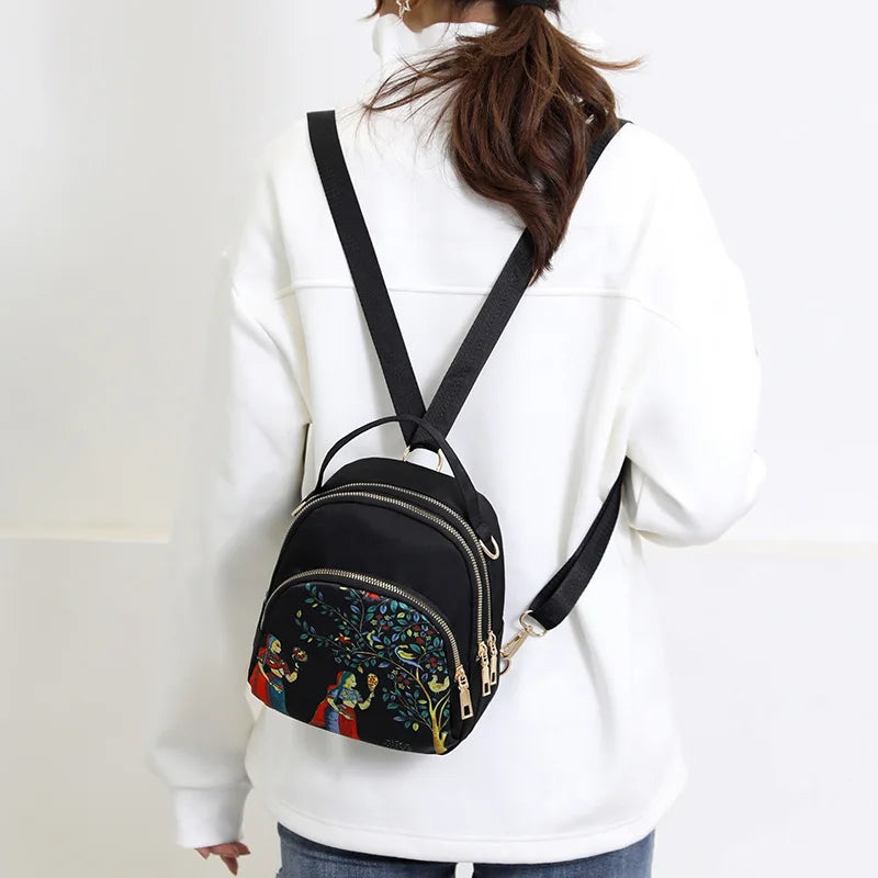 Bag School Bags Waterproof Travel Knapsack