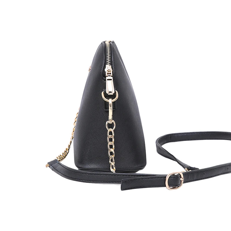 Fashion PU Leather Women Shoulder Bag Female Shell Designer Handbag Purse Girls Crossbody Bag Brand Small Flap Bolsos Feminina