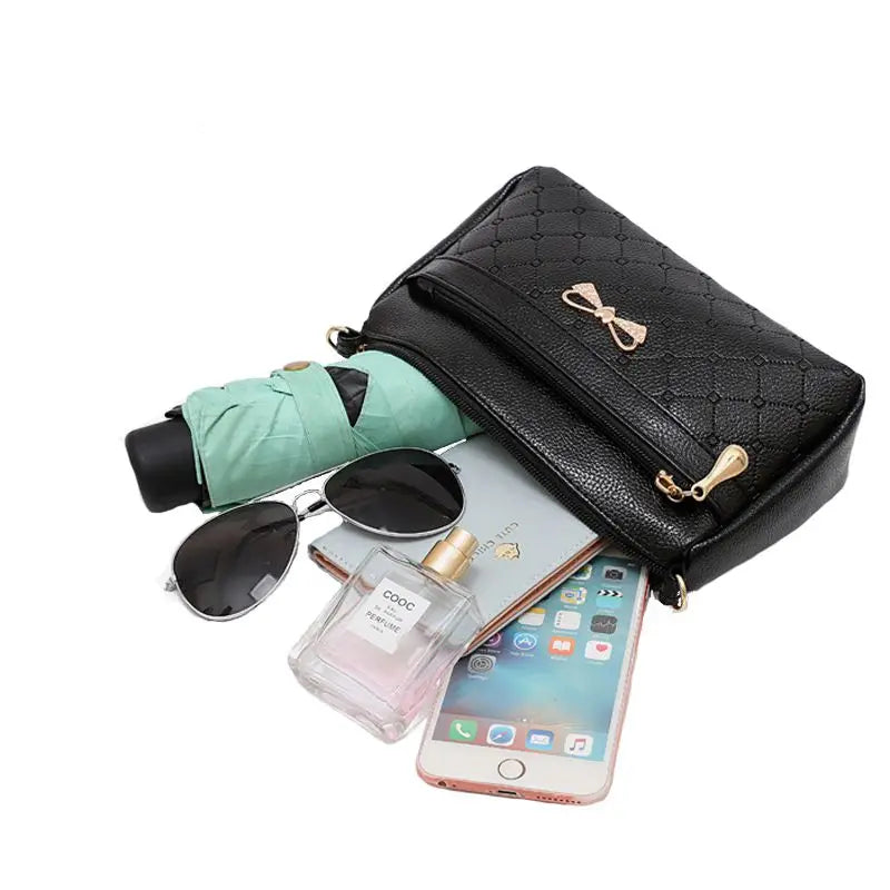 Fashion Women's Bags PU Leather Handbag Small Shoulder Messegner Bags Female High Quality Crossbody Bag Purse Lady Sac A Main