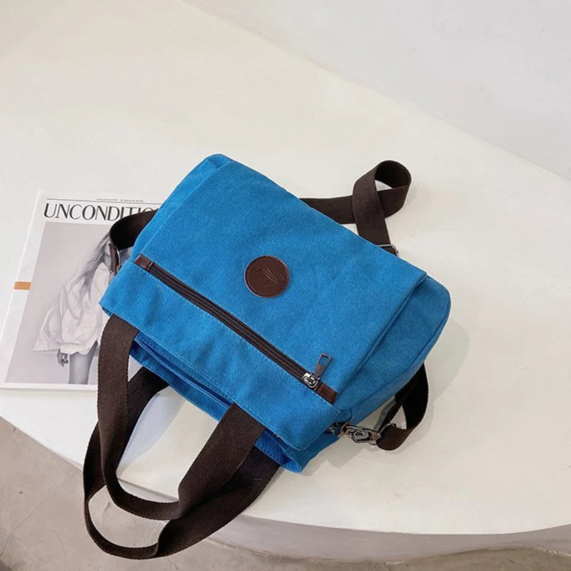 Women Casual Handbags Canvas Crossbody Bag for Woman Big Capacity Shoulder Tote Female Shopping Designer Messenger Bags bolso