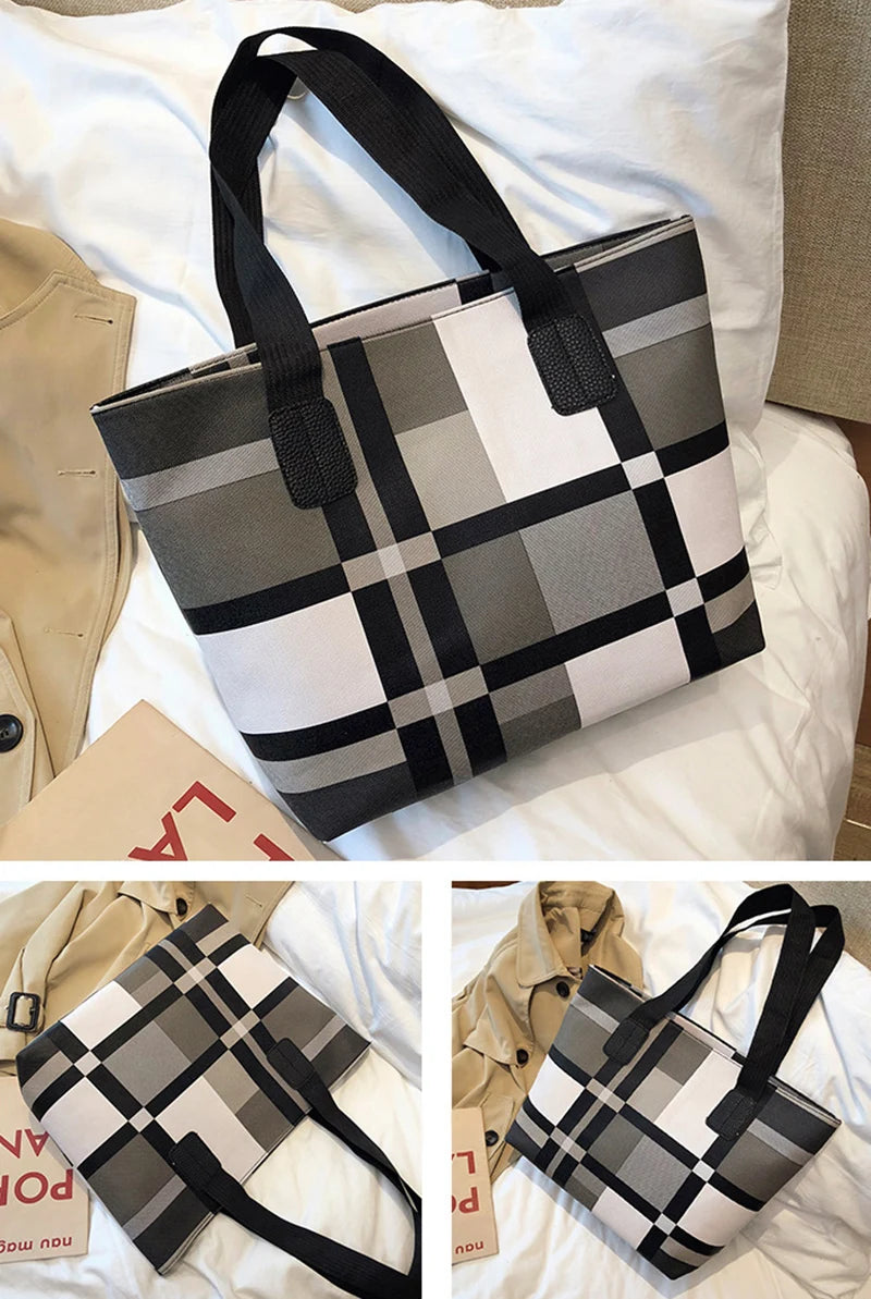 Casual Large Capacity Handbag Totes For Women Big Size Pu Leather Shoulder Bag Shopping Pack Female Daily Use Bag sac à main