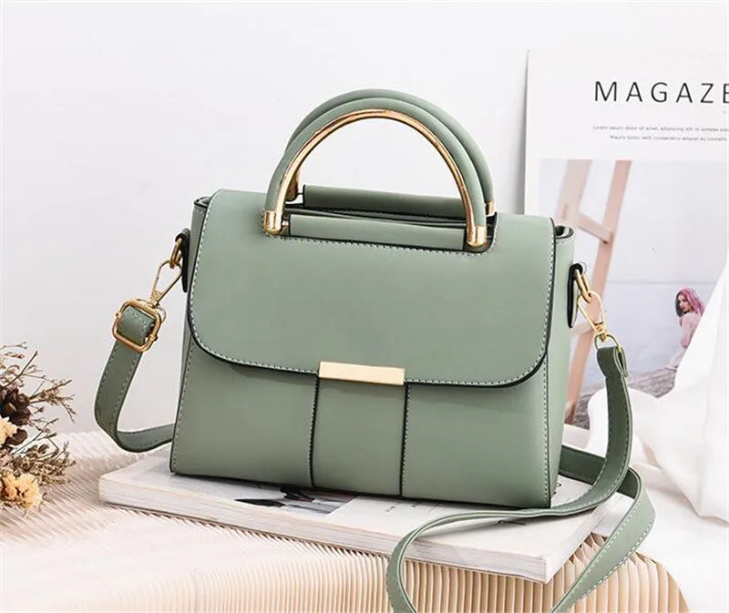 New Fashion Women Crossbody Shoulder Bags PU Leather Female Flap Messenger Bag Small Handbag Female New Purse Clutch