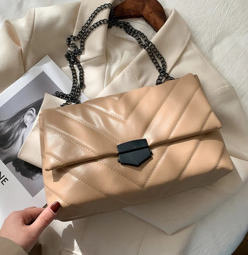 Small PU Leather Crossbody Bags for Women New Trend Hand Bag Women's Branded Trending Shoulder Handbags