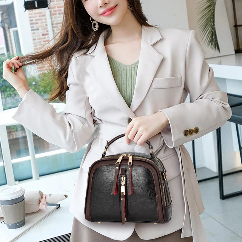 Luxury Alligator Pattern Women's Handbag Fashion Designer Shoulder Messenger Bag Ladies pu Leather Shell Bag Bolsas Feminina