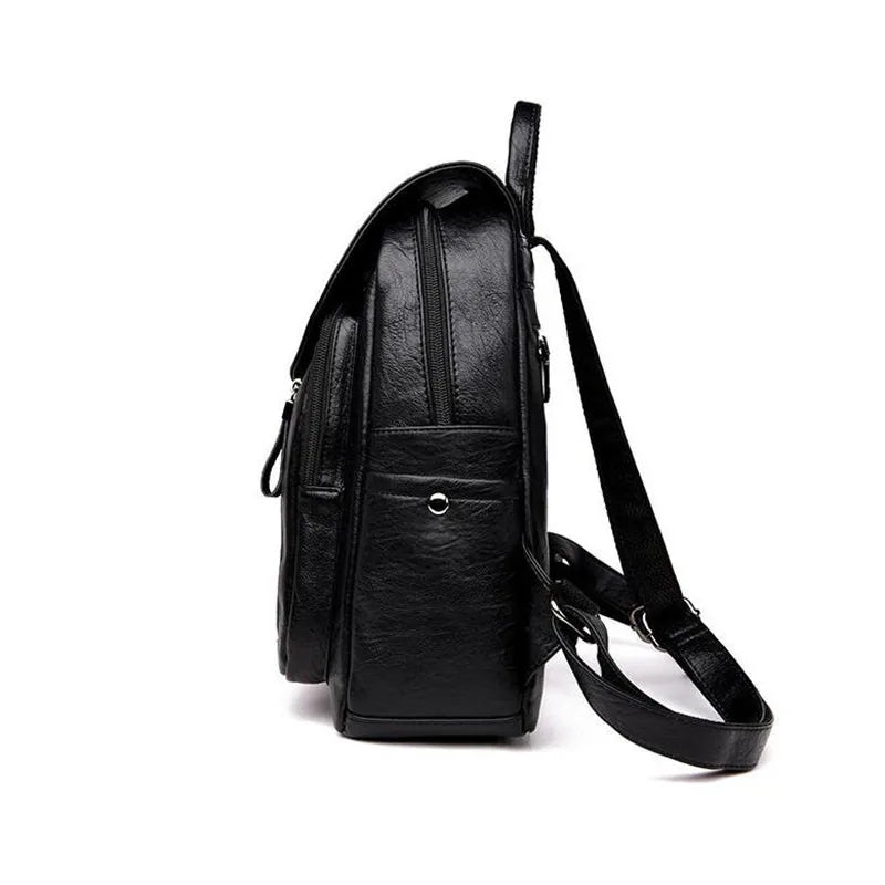 New Arrival Pu Leather Backpack Shoulder Bags For Women Fashion Travel Knapsack High Quality Rucksack School Bag 