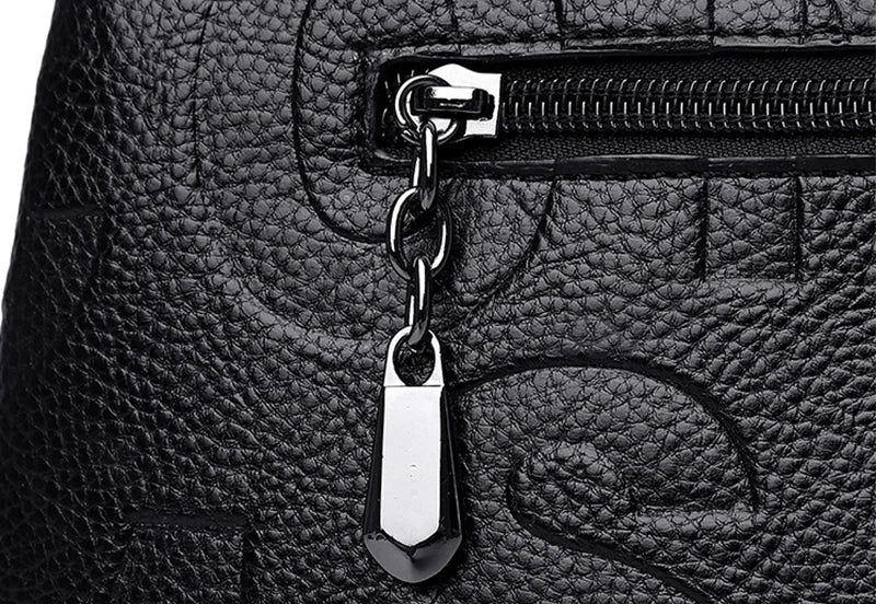 Fashion Letter Handle Bag Women PU Leather Shoulder Bag Large Capacity Handbag Designer Brands Crossbody Bag Lady Purse Femme