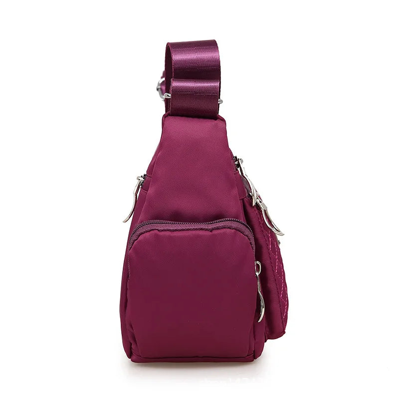 Fashion Women Casual Shoulder Handbags Lightweight Waterproof Oxford Package Female Large Capacity Travel Crossbody Bag