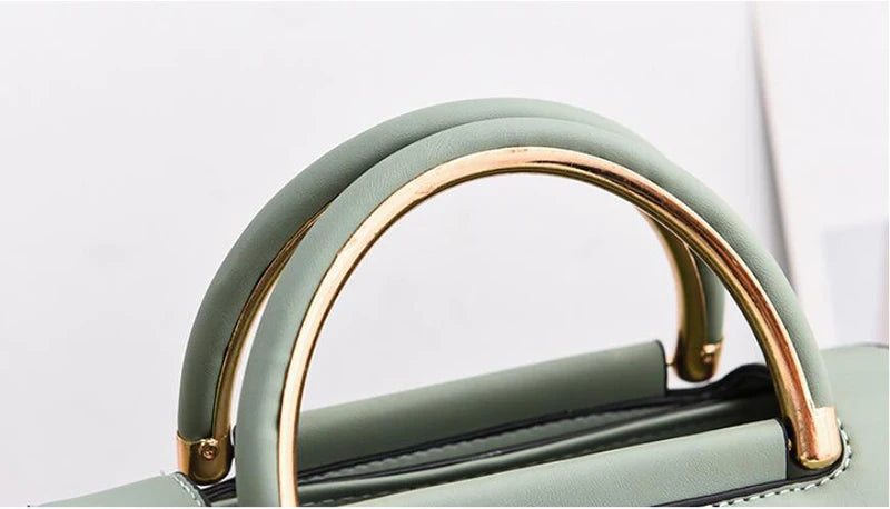 Luxury Small Handbag Women PU Leather Fashion Brand Crossbody Bags Lady Capacity Shoulder Messenger Bag Design Shopping Purse