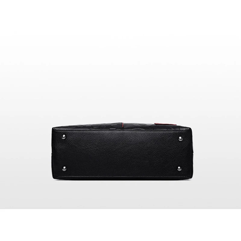 Fashion Letter Handle Bag Women PU Leather Shoulder Bag Large Capacity Handbag Designer Brands Crossbody Bag Lady Purse Femme