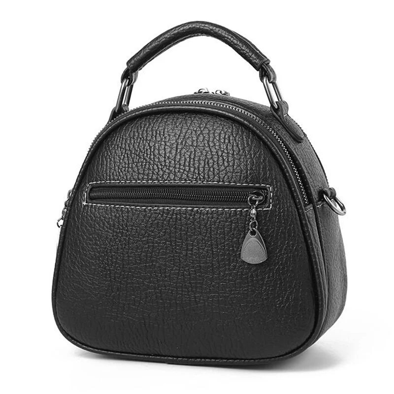New Fashion Small Women Handbags PU Leather Shoulder Bag Female Cute Crossbody Purse Messenger Bag Pack