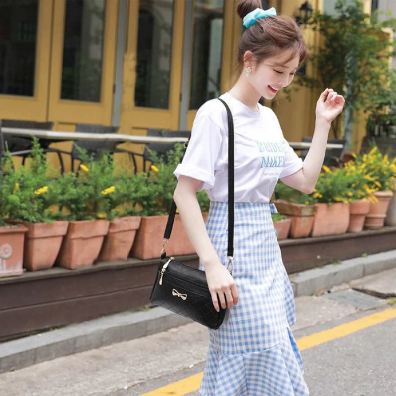 Fashion Women's Bags PU Leather Handbag Small Shoulder Messegner Bags Female High Quality Crossbody Bag Purse Lady Sac A Main