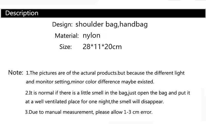 Women Casual Bolsos Messenger Bag Waterproof Nylon Shoulder Bag Large Capacity Mom Handbags Tote Crossbody Pack sac a main Purse