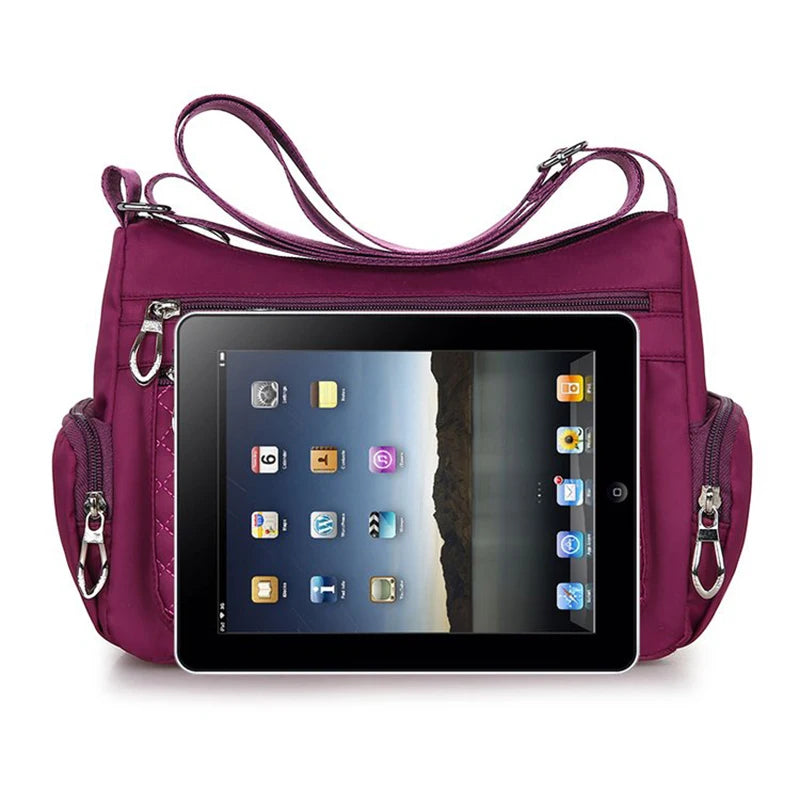 Fashion Women Casual Shoulder Handbags Lightweight Waterproof Oxford Package Female Large Capacity Travel Crossbody Bag