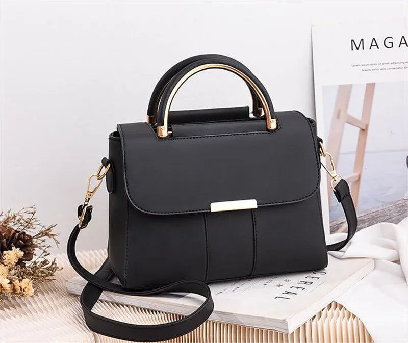 New Fashion Women Crossbody Shoulder Bags PU Leather Female Flap Messenger Bag Small Handbag Female New Purse Clutch