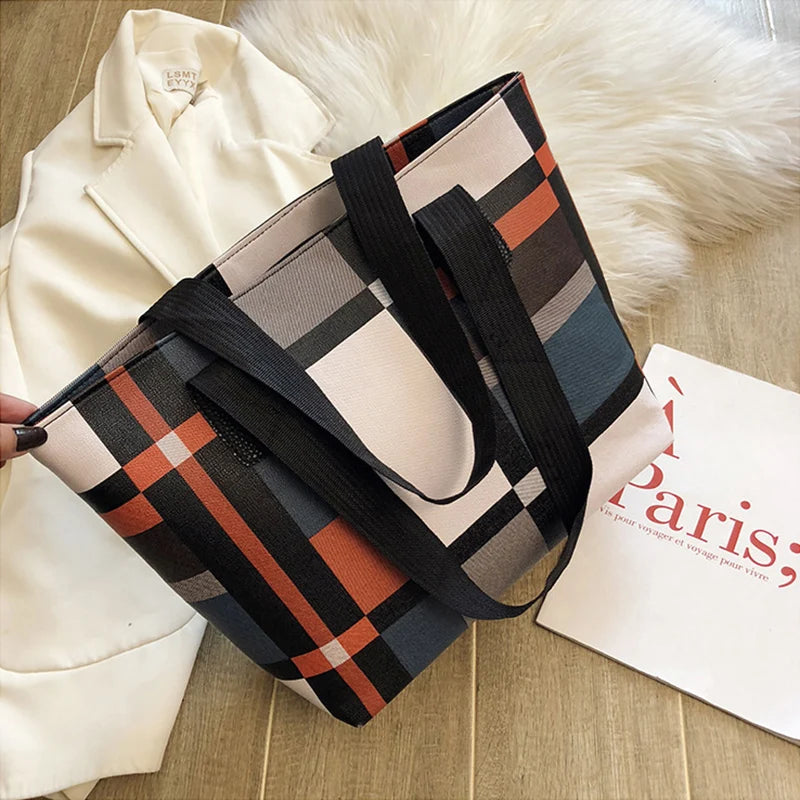 Casual Large Capacity Handbag Totes For Women Big Size Pu Leather Shoulder Bag Shopping Pack Female Daily Use Bag sac à main