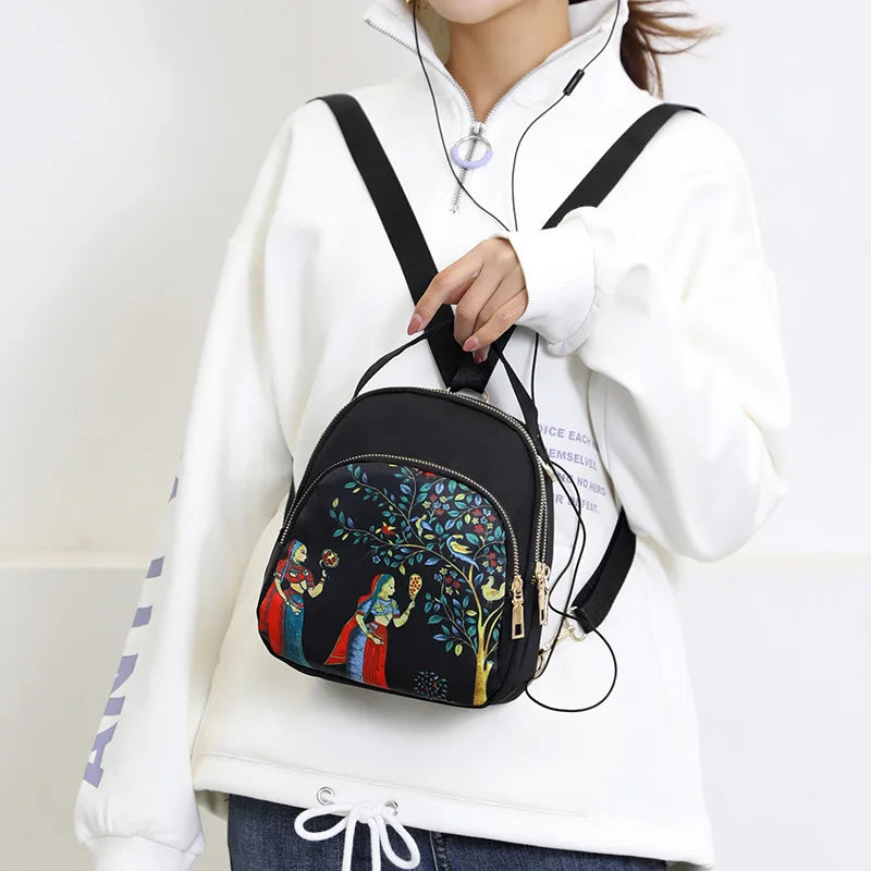 Bag School Bags Waterproof Travel Knapsack